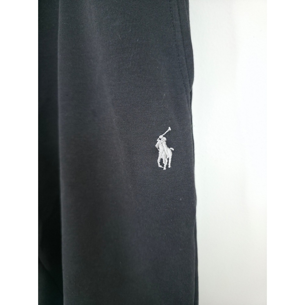 Polo Ralph Lauren Mens Black Fleece Shorts Pony Logo Y2K Size S - Picture 6 of 16